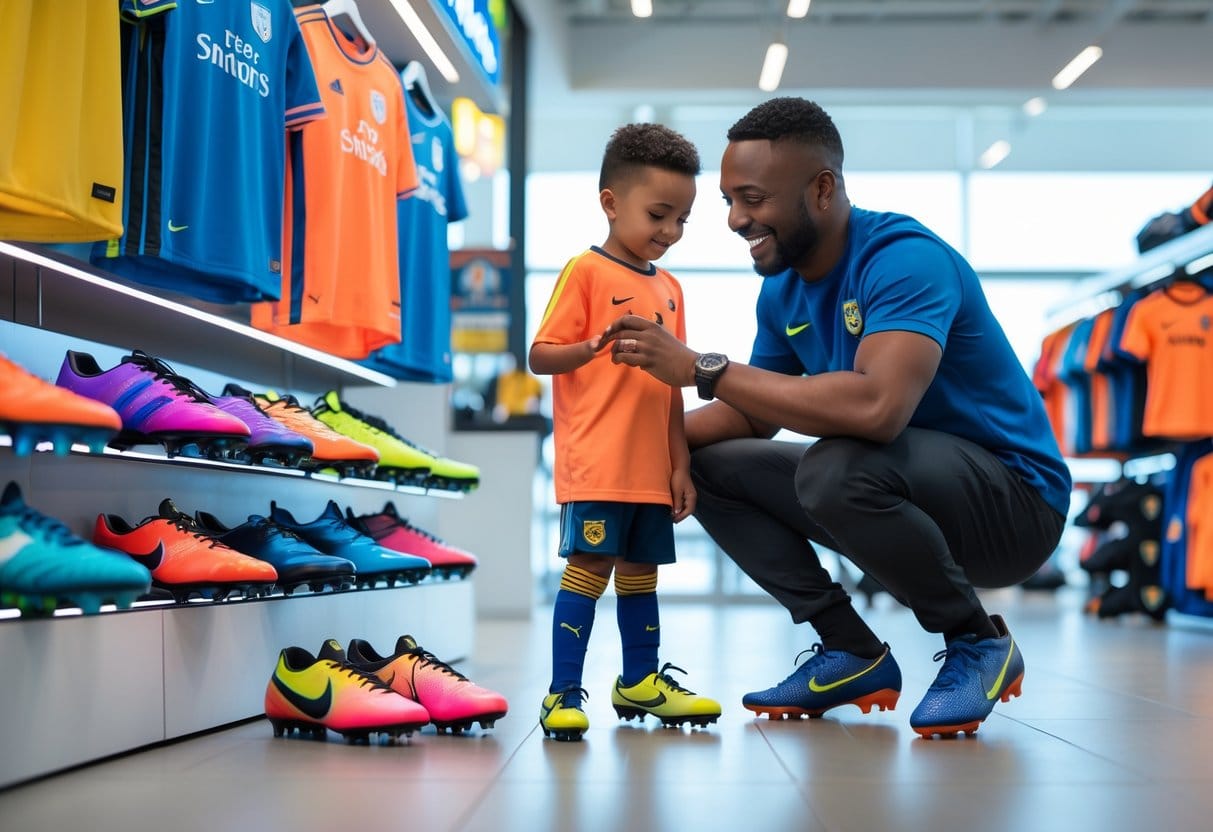 Sådan vælger du de bedste fodboldstøvler og fodboldtrøjer til dit barn